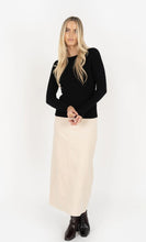 Load image into Gallery viewer, Humidity Billie Cord Skirt - Vanilla