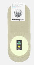 Load image into Gallery viewer, Humphrey Law Cotton Blend Invisible Sock with Silicone Free Heel Grip