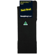 Load image into Gallery viewer, Humphrey Law Feet First Sock - Black