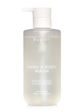 Load image into Gallery viewer, Huxter Hand & Body Wash 500ml - White Peony & Cashmere