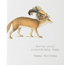 Load image into Gallery viewer, Tokyo Milk Birthday Card - Still Irresistibly Foxy