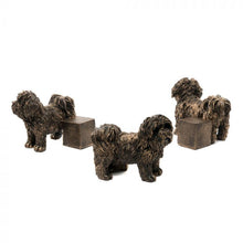 Load image into Gallery viewer, Potty Feet - Antique Bronze Shih-Tzu (Set of 3)