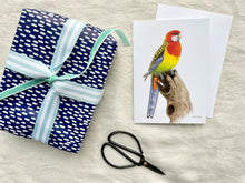 Load image into Gallery viewer, Jeremy Boot Card - Eastern Rosella