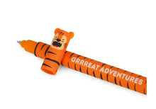 Load image into Gallery viewer, Legami Erasable Gel Pen - Orange Ink - Tiger
