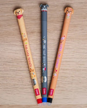 Load image into Gallery viewer, Legami Erasable Gel Pens Set of 3 - Fur Ever Friends