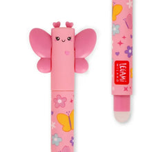 Load image into Gallery viewer, Legami Erasable Gel Pen - Pink Ink - Butterfly