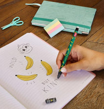 Load image into Gallery viewer, Legami Erasable Gel Pen - Black Ink - Gorilla