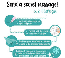 Load image into Gallery viewer, Legami Erasable Gel pen - Turquoise Ink - Penguin