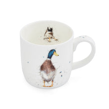 Load image into Gallery viewer, Royal Worcester Wrendale Fine Bone China Mug - Guard Duck
