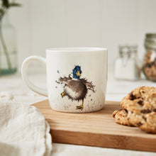 Load image into Gallery viewer, Royal Worcester Wrendale Fine Bone China Mug - Guard Duck