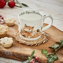 Load image into Gallery viewer, Royal Worcester Wrendale Fine Bone China Mug - The Night before Christmas
