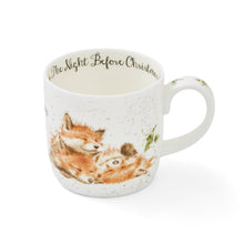 Load image into Gallery viewer, Royal Worcester Wrendale Fine Bone China Mug - The Night before Christmas