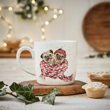 Load image into Gallery viewer, Royal Worcester Wrendale Fine Bone China Mug - Snug as a Pug