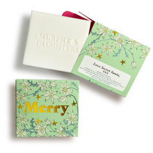 Load image into Gallery viewer, Murphy & Daughters Message on a Soap - MERRY