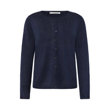 Load image into Gallery viewer, Mansted Pinoir Linen/Hemp Cardi - Navy