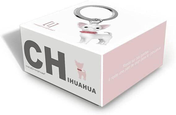 MetalMorphose Keyring Chihuahua