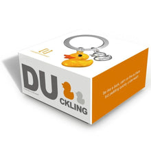 Load image into Gallery viewer, MetalMorphose Keyring - Duck Family