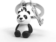 Load image into Gallery viewer, MetalMorphose Keyring - Panda