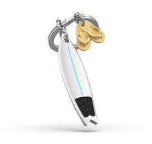 Load image into Gallery viewer, MetalMorphose Keyring - Surfboard & Thongs