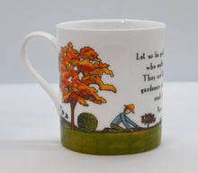 Load image into Gallery viewer, Red Tractor Designs Bone China Mug - A Day in The Garden