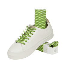 Load image into Gallery viewer, Sliwils Shoelaces - Green Spot