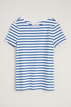 Load image into Gallery viewer, Seasalt Cornwall Sailor T Shirt - Breton Chalk Ink