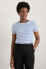Load image into Gallery viewer, Seasalt Cornwall Sailor T Shirt - Breton Chalk Ink