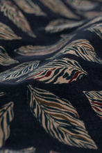 Load image into Gallery viewer, Seasalt Cornwall Cobland Tunic - Ripple Leaves on Dark Navy