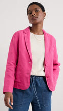 Load image into Gallery viewer, Seasalt Linen Blinker Blazer - Tulip