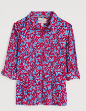 Load image into Gallery viewer, Seasalt Cornwall Larissa Shirt - Collaged Floral Scarlet