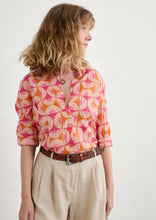 Load image into Gallery viewer, Seasalt Larissa Shirt - Sun Geo Marigold