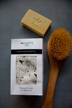 Load image into Gallery viewer, Luxury Linen Shower Cap - Grey Sheep