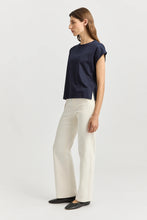 Load image into Gallery viewer, Toorallie Crew Neck Cotton Tank - Navy