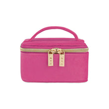 Load image into Gallery viewer, Tonic Luxe Velvet Jewellery Cube - Berry
