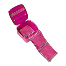Load image into Gallery viewer, Tonic Luxe Velvet Jewellery Cube - Berry