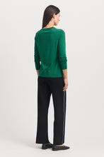 Load image into Gallery viewer, Toorallie Fine Merino L/S Crew - Lush Green