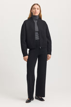 Load image into Gallery viewer, Toorallie Wool Bomber Jacket - Black