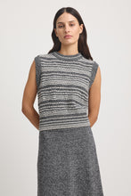 Load image into Gallery viewer, Toorallie Merino Wool Diamond Cable Vest