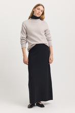 Load image into Gallery viewer, Toorallie Relaxed Fit Mock Neck Jumper - Light Oat