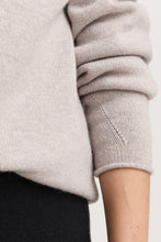 Load image into Gallery viewer, Toorallie Relaxed Fit Mock Neck Jumper - Light Oat