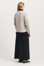 Load image into Gallery viewer, Toorallie Relaxed Fit Mock Neck Jumper - Light Oat