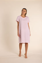 Load image into Gallery viewer, Two T's Linen Fringe Festival Dress - Rose Pink
