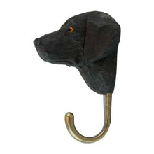 Load image into Gallery viewer, Hand Carved Wall Hook - Labrador
