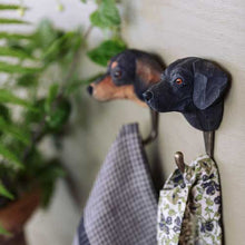 Load image into Gallery viewer, Hand Carved Wall Hook - Labrador