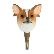 Load image into Gallery viewer, Hand Carved Wall Hook - Chihuahua
