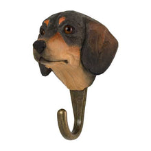 Load image into Gallery viewer, Hand Carved Wall Hook - Dachshund