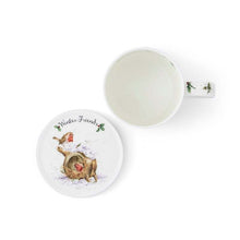 Load image into Gallery viewer, Royal Worcester Wrendale Mug & Coaster Set - Winter Friends