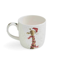 Load image into Gallery viewer, Royal Worcester Wrendale Fine Bone China Mug - Ho Ho Ho (Giraffe)
