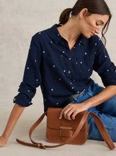 Load image into Gallery viewer, White Stuff Sophie Cotton Shirt - Dark Navy
