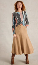 Load image into Gallery viewer, White Stuff Quinn Midi Skirt - Dark Natural